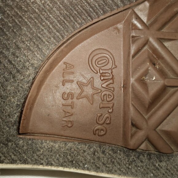 CONVERSE ALL STARS GREY CREAM MENS ZIE 7.5 EUR 41 - Picture 9 of 10